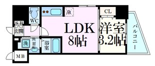 S-RESIDENCE国泰寺町一丁目の物件間取画像